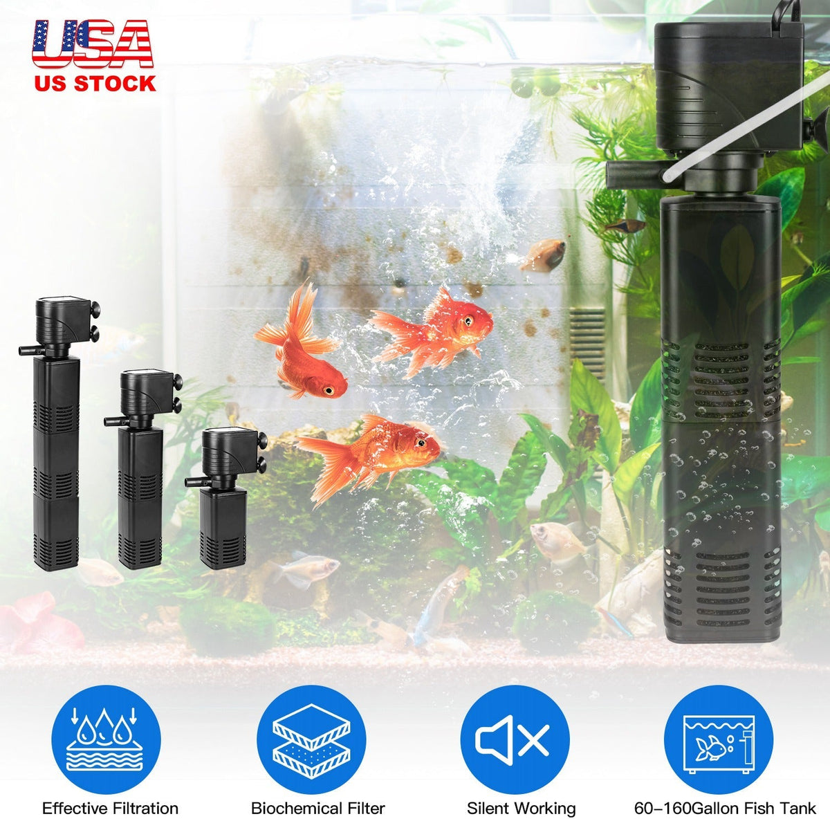 Submersible Aquarium Filter