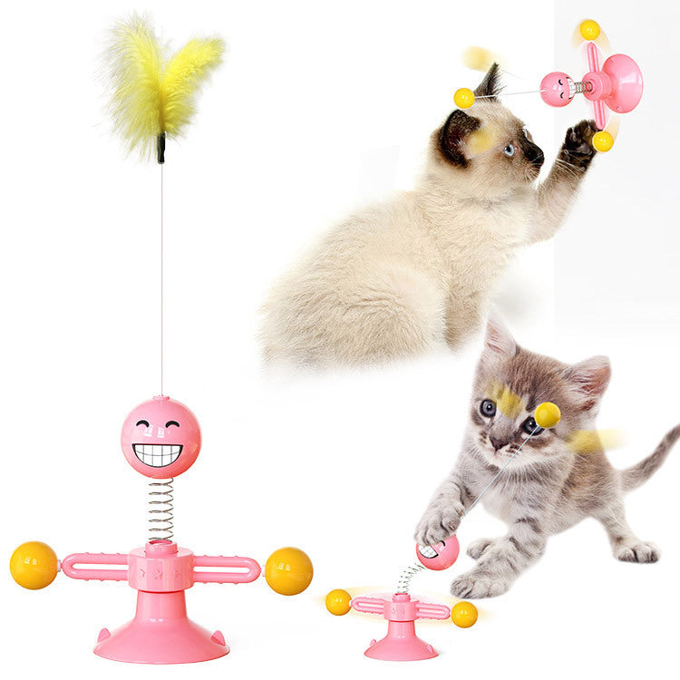 Cat Windmill Toys