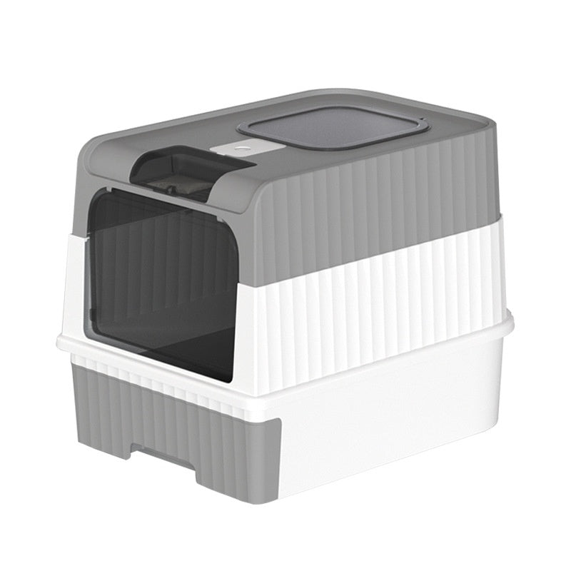 Enclosed Cat Litter Box.