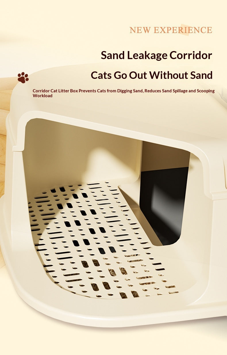 Enclosed Cat Litter Box