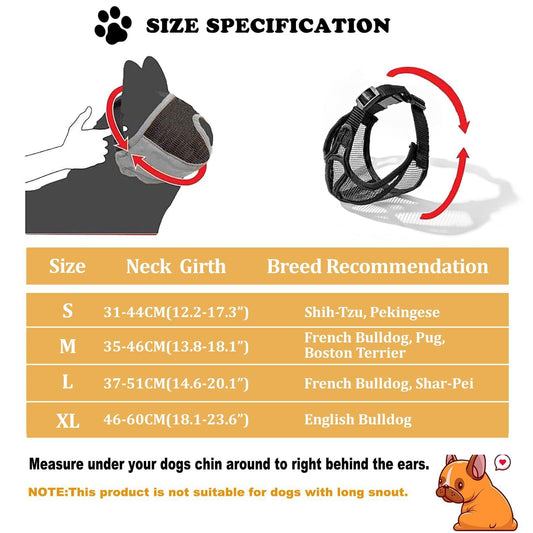 Short-Snouted Pug Face Mask