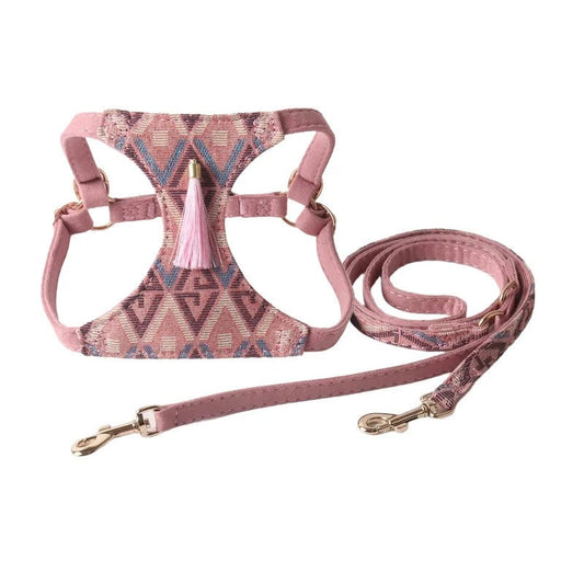 Dog Harness and Leash Set