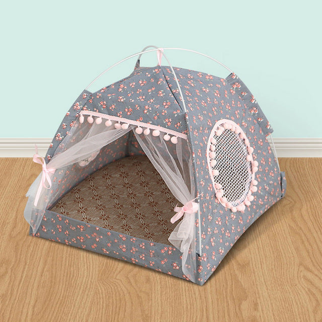 Calming Pet Tent Bed