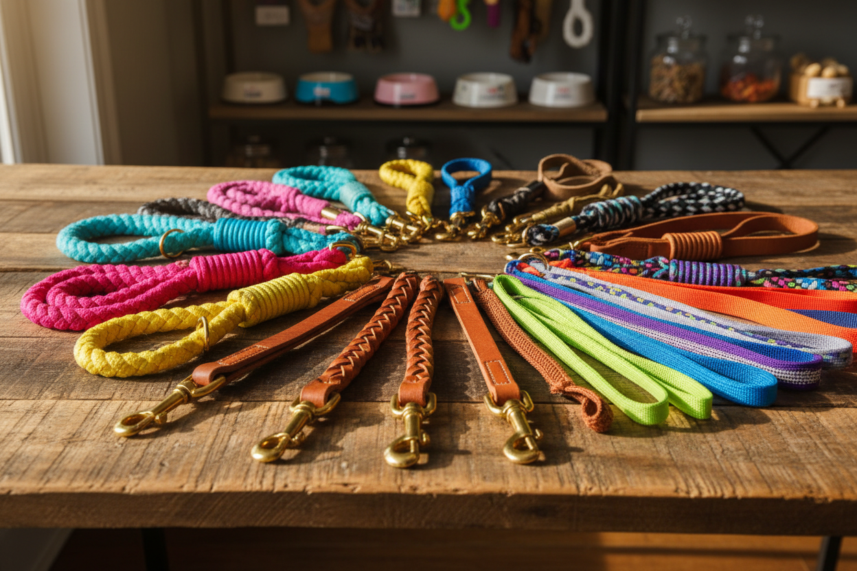 Collars, Leashes and Harnesses