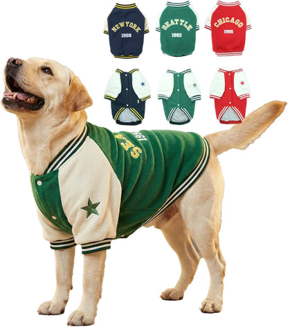 Warm Dog Varsity Jacket