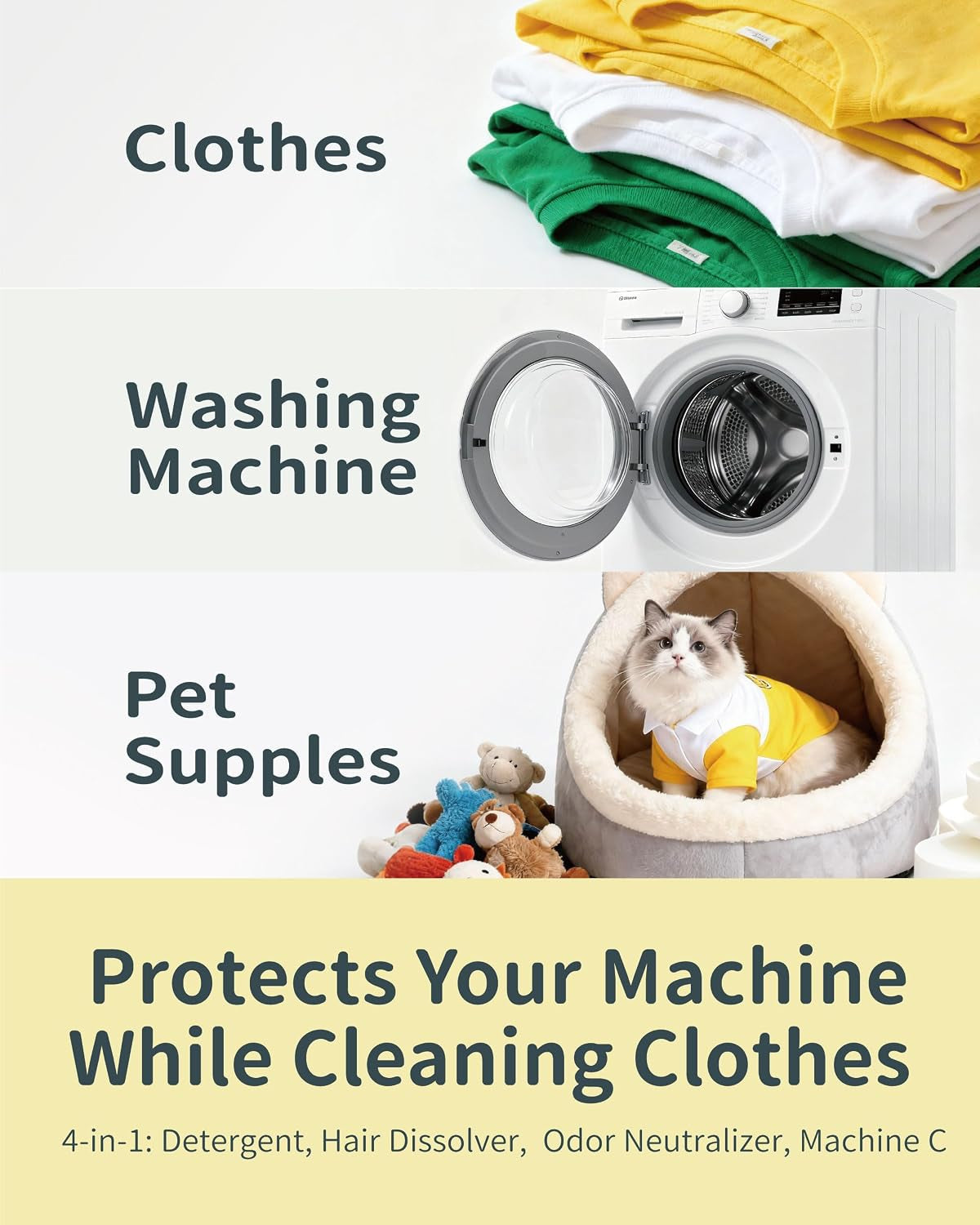 Pet Hair & Odor Laundry Powder