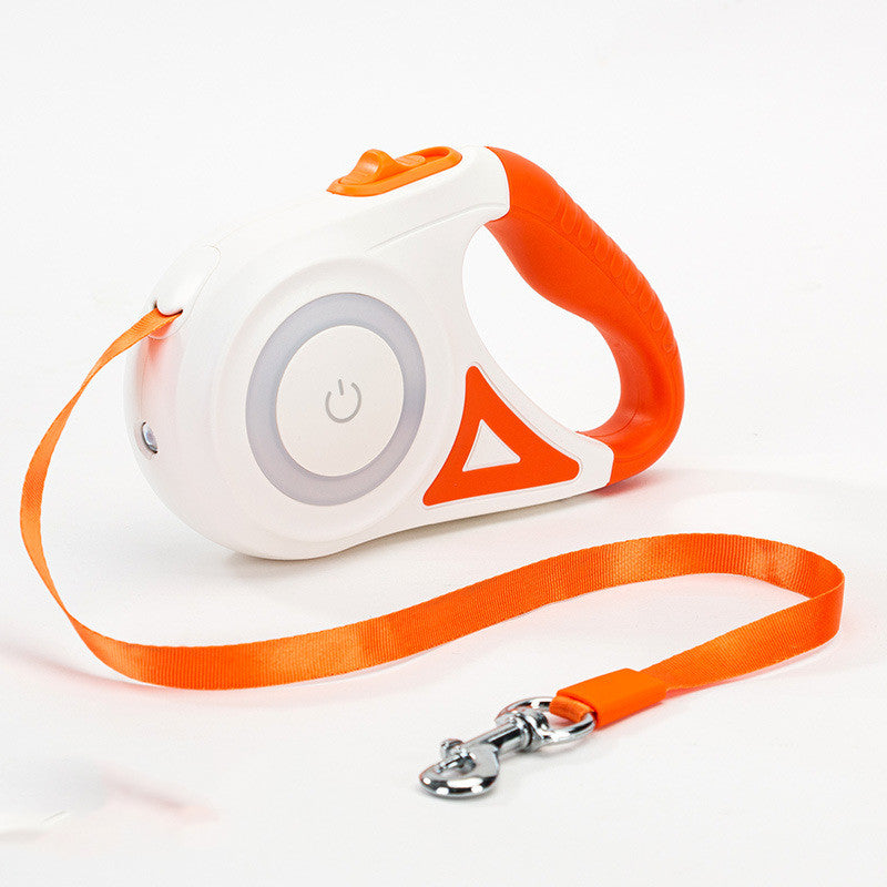 Retractable Leash And Dog Collar