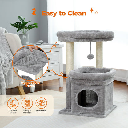 Gray Cat Tree