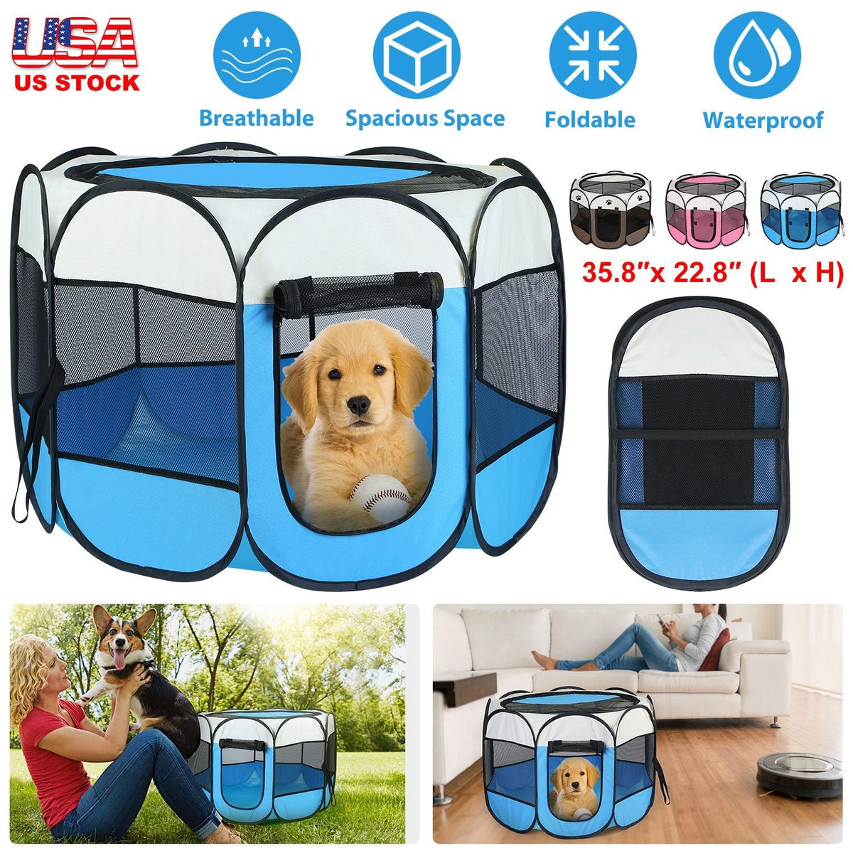 Pet Tent Pen/Kennel