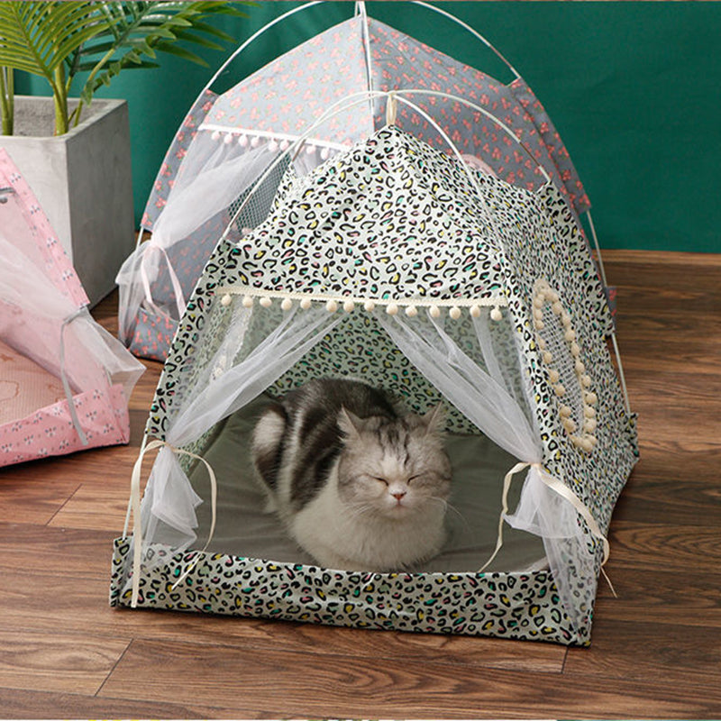 Calming Pet Tent Bed