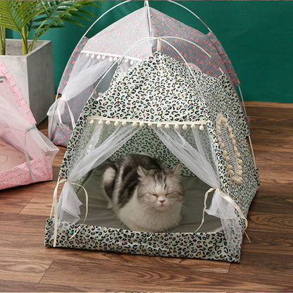 Calming Pet Tent Bed