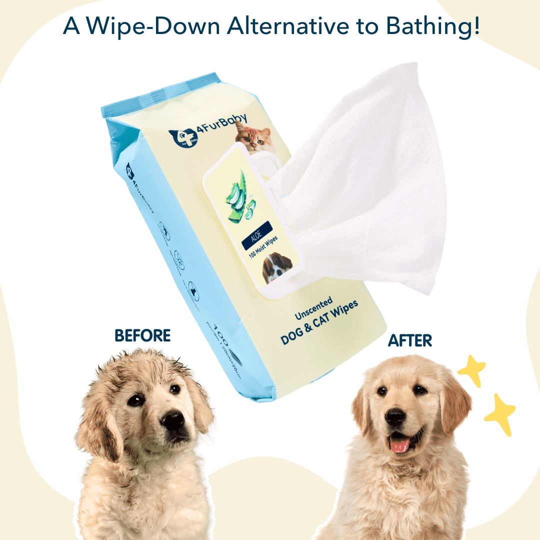Dog & Cat Grooming Wipes