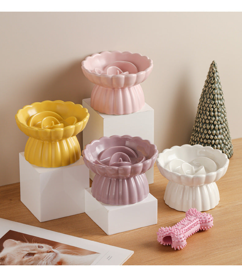 Ceramic Slow Feed Dish