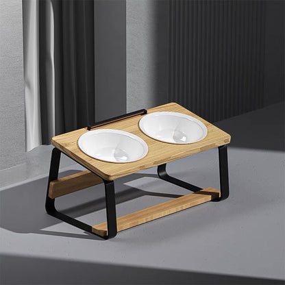 Ceramic Double Bowl