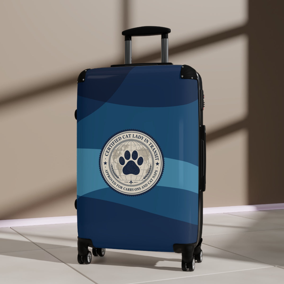 Cat Lady Hard-Shell Suitcase