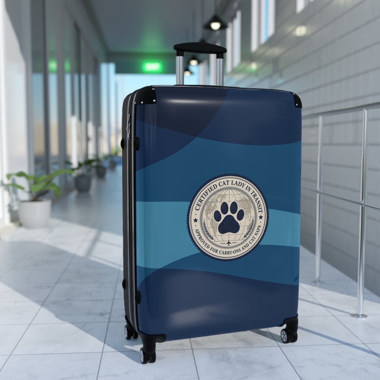 Cat Lady Hard-Shell Suitcase