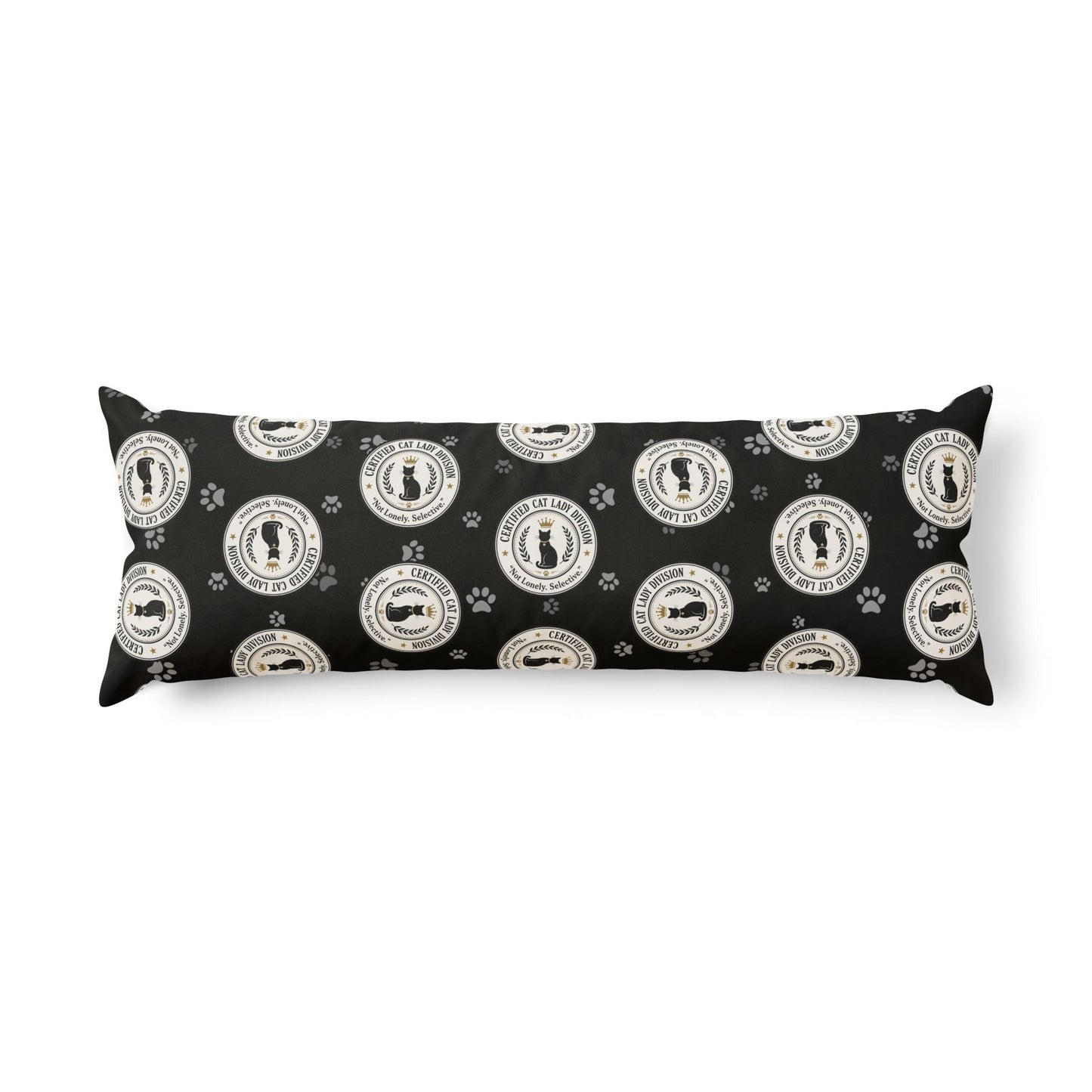 Certified Cat Lady Body Pillow