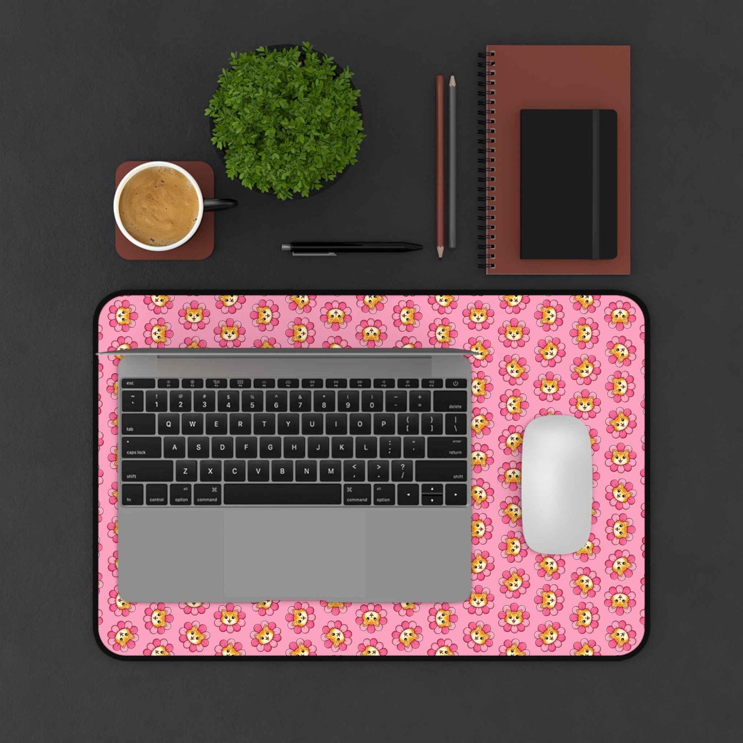 Cat Pattern Desk Mat