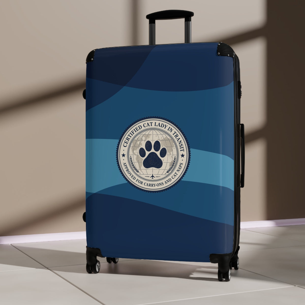 Cat Lady Hard-Shell Suitcase