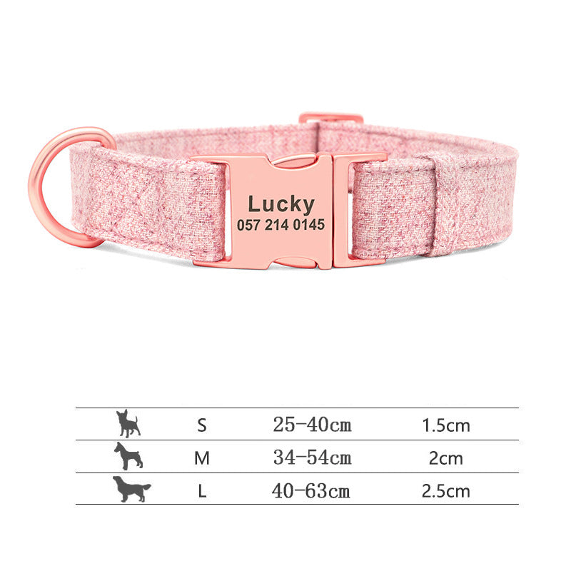 Engraving Anti-Lost Collar