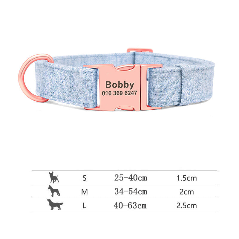 Engraving Anti-Lost Collar