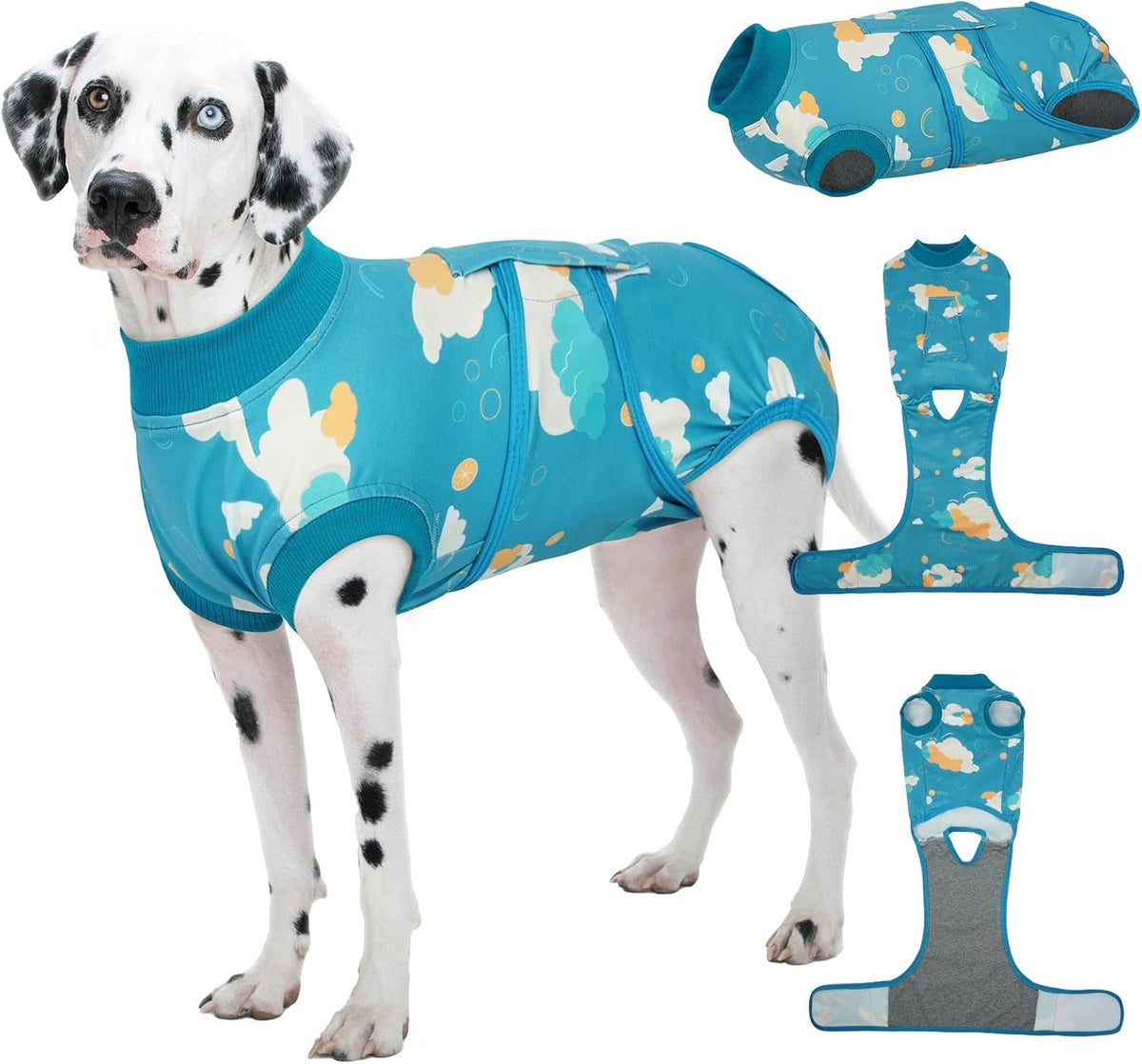 Female Dog Recovery Suit — Post-Spay & Surgery Coverage, Soft & Breathable (XS–2XL)
