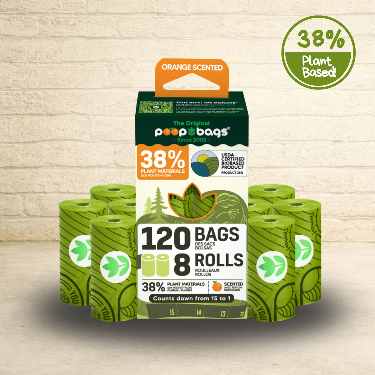 Leash Roll Poop Bags