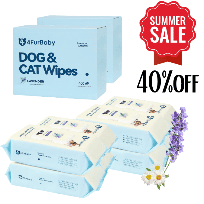 Dog & Cat Grooming Wipes