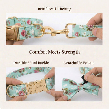 Blue Blossom Floral Set