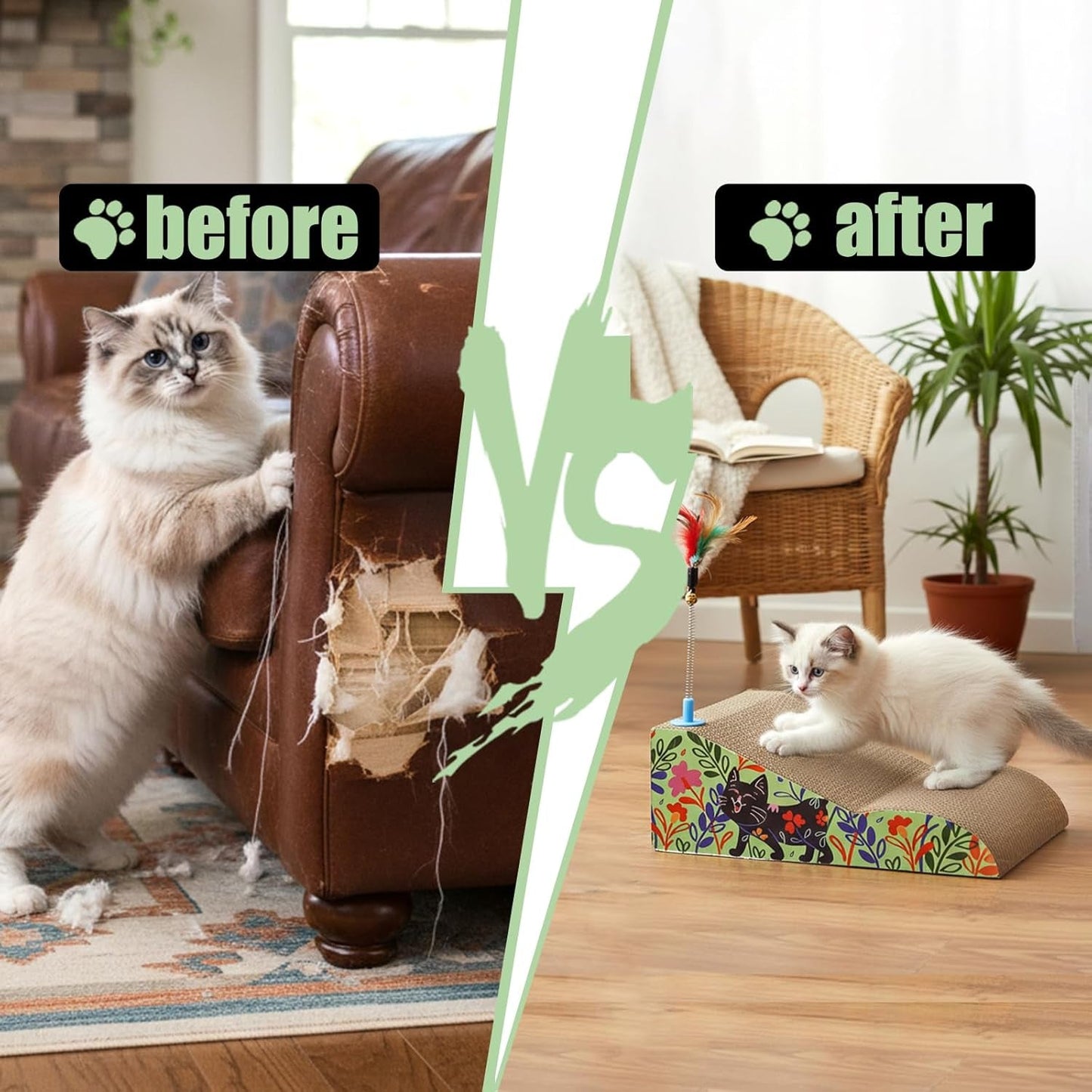 2 in 1 Cat Scratcher