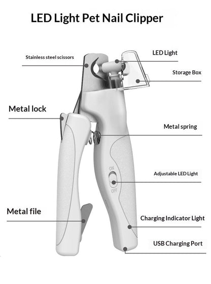 Rechargeable Pet Nail Clipper