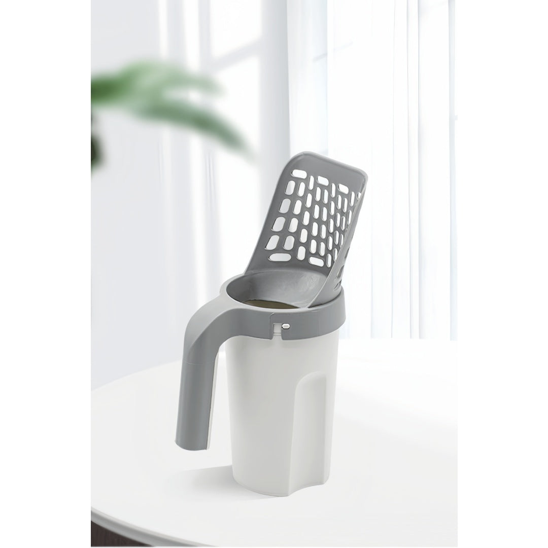 Integrated Cat Litter Scoop