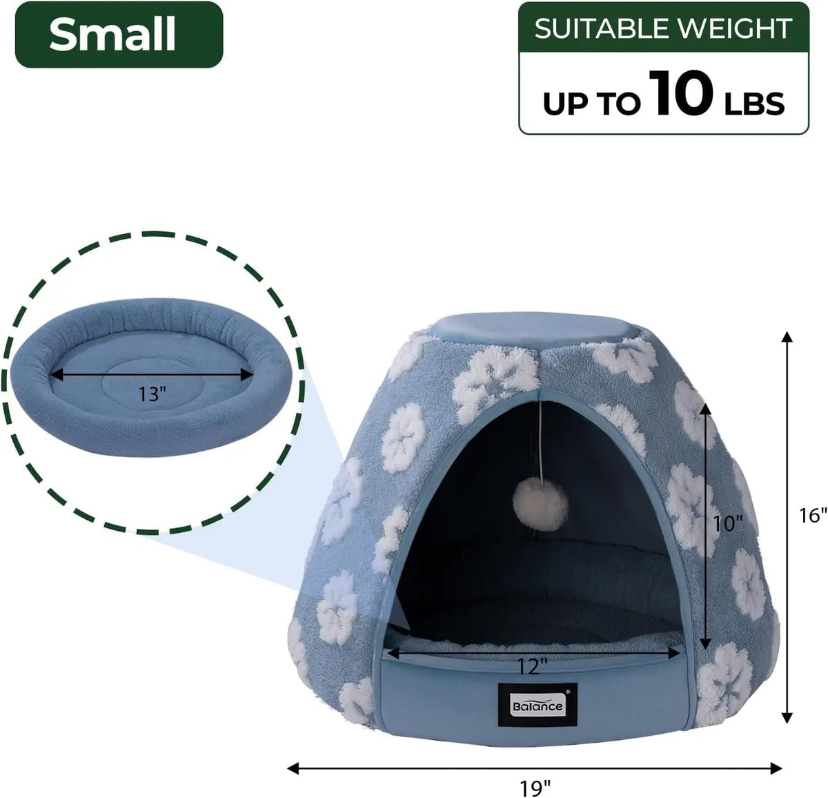Cat Cave Bed Tent