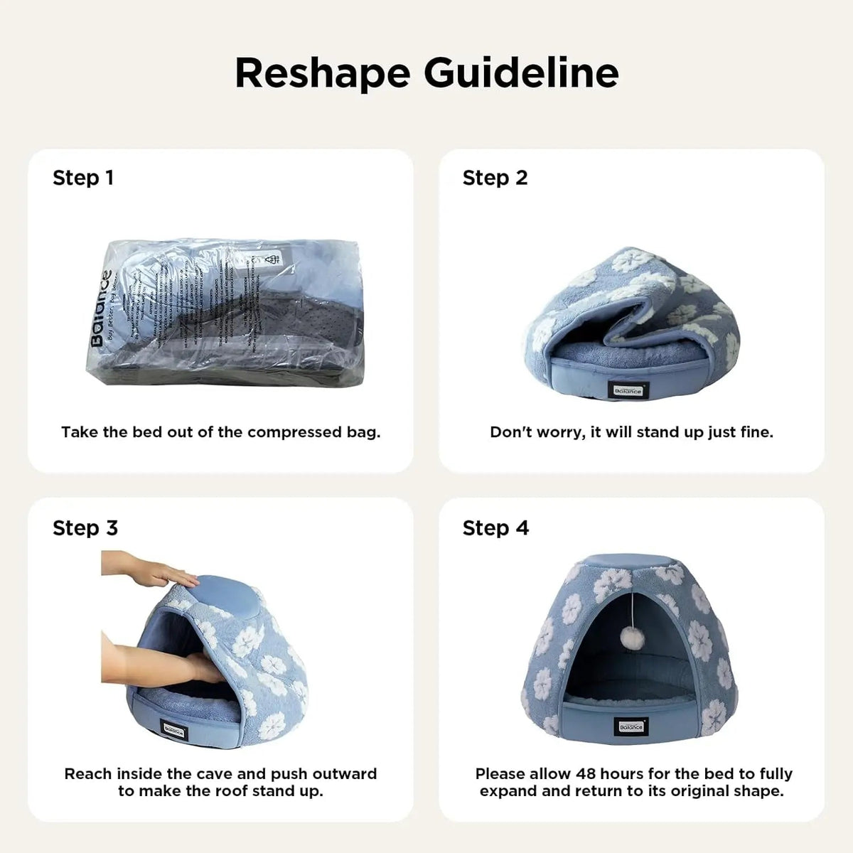 Cat Cave Bed Tent