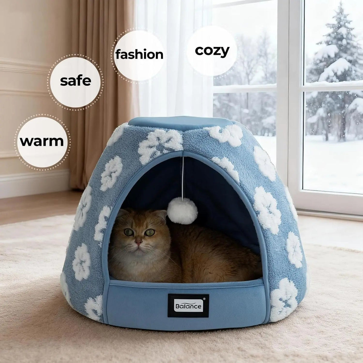 Cat Cave Bed Tent