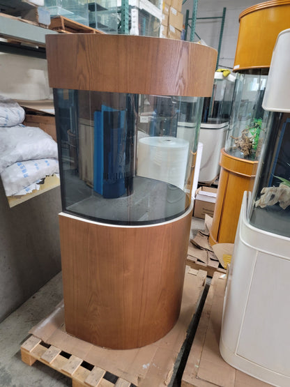 Half Round Aquarium with Stand