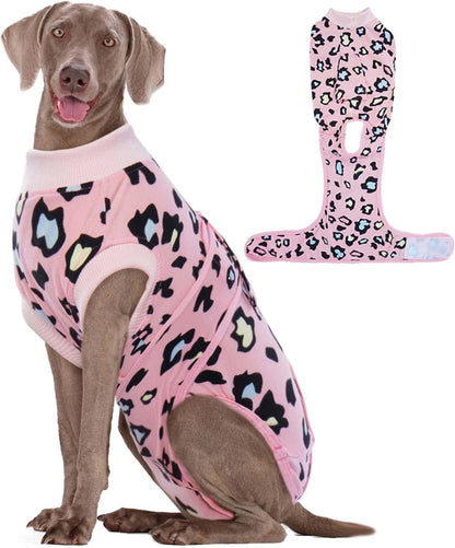 Dog Recovery Suit — Post-Surgery Coverage for Male & Female Dogs, Soft & Stretchy (XS–2XL)