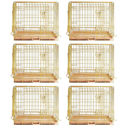 Collapsible Dog Crate — Escape-Proof, Foldable Metal Crate for Training & Travel