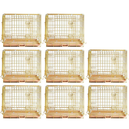 Collapsible Dog Crate — Escape-Proof, Foldable Metal Crate for Training & Travel