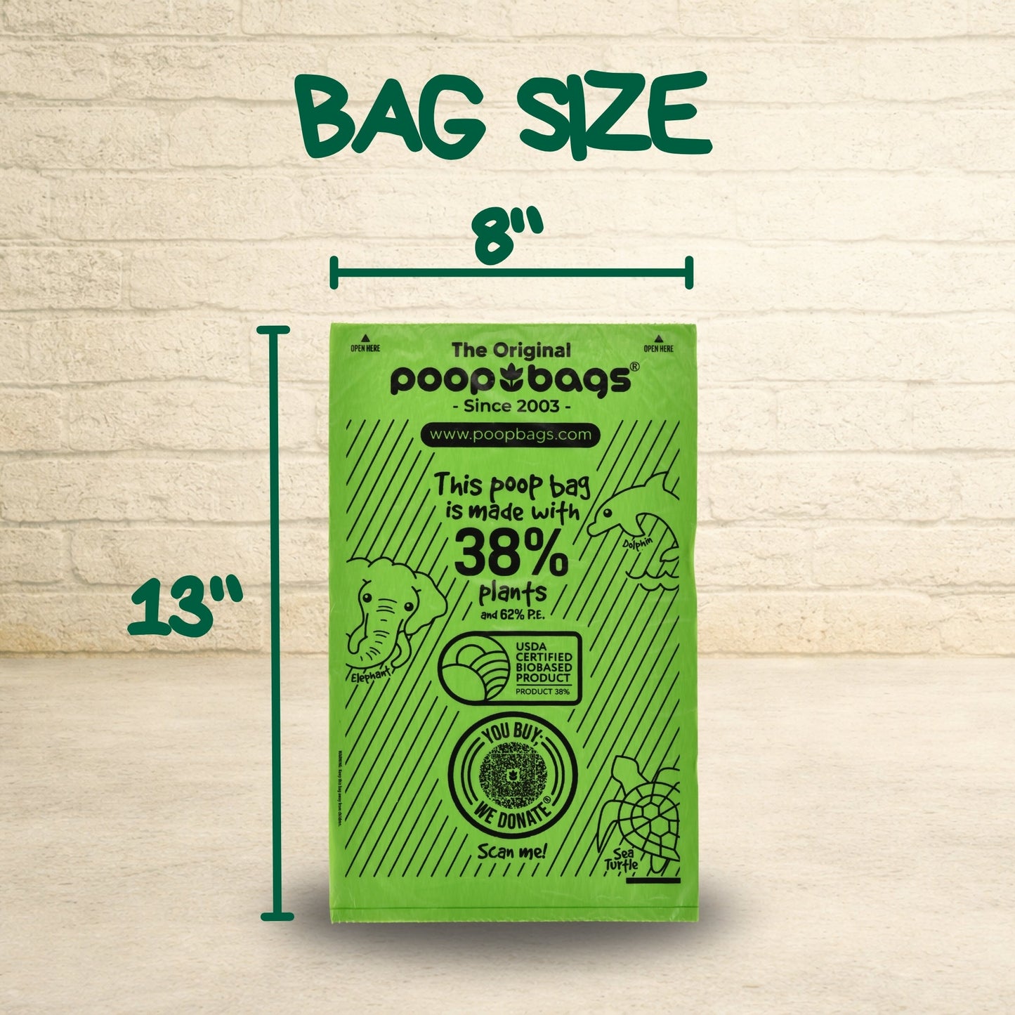 Leash Roll Poop Bags