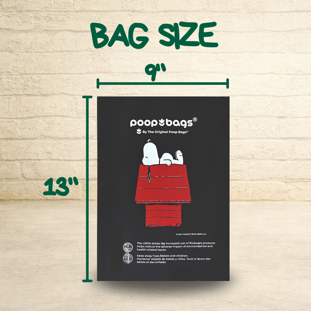 Dispenser + Leash Roll Poop Bags