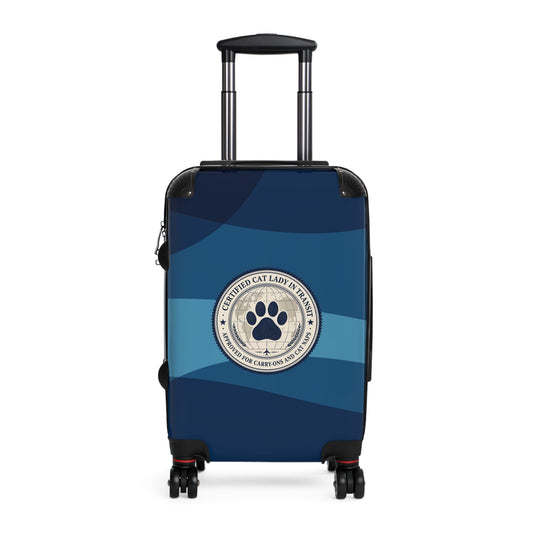 Cat Lady Hard-Shell Suitcase