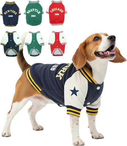 Warm Dog Varsity Jacket