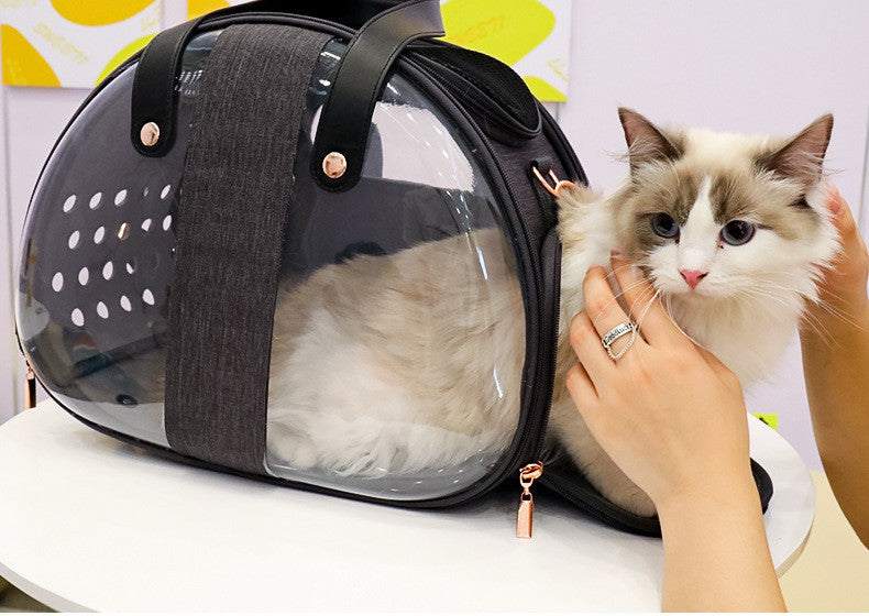 Transparent Dog Bag