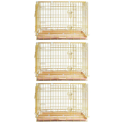 Collapsible Dog Crate — Escape-Proof, Foldable Metal Crate for Training & Travel