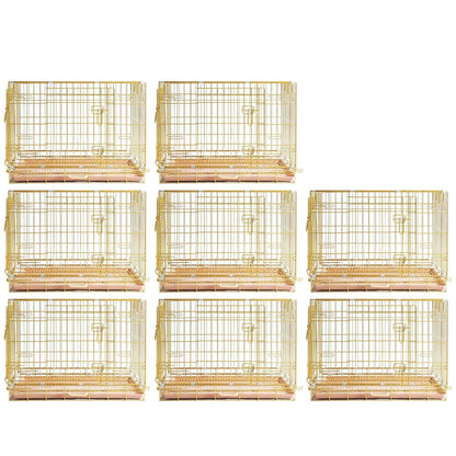Collapsible Dog Crate — Escape-Proof, Foldable Metal Crate for Training & Travel