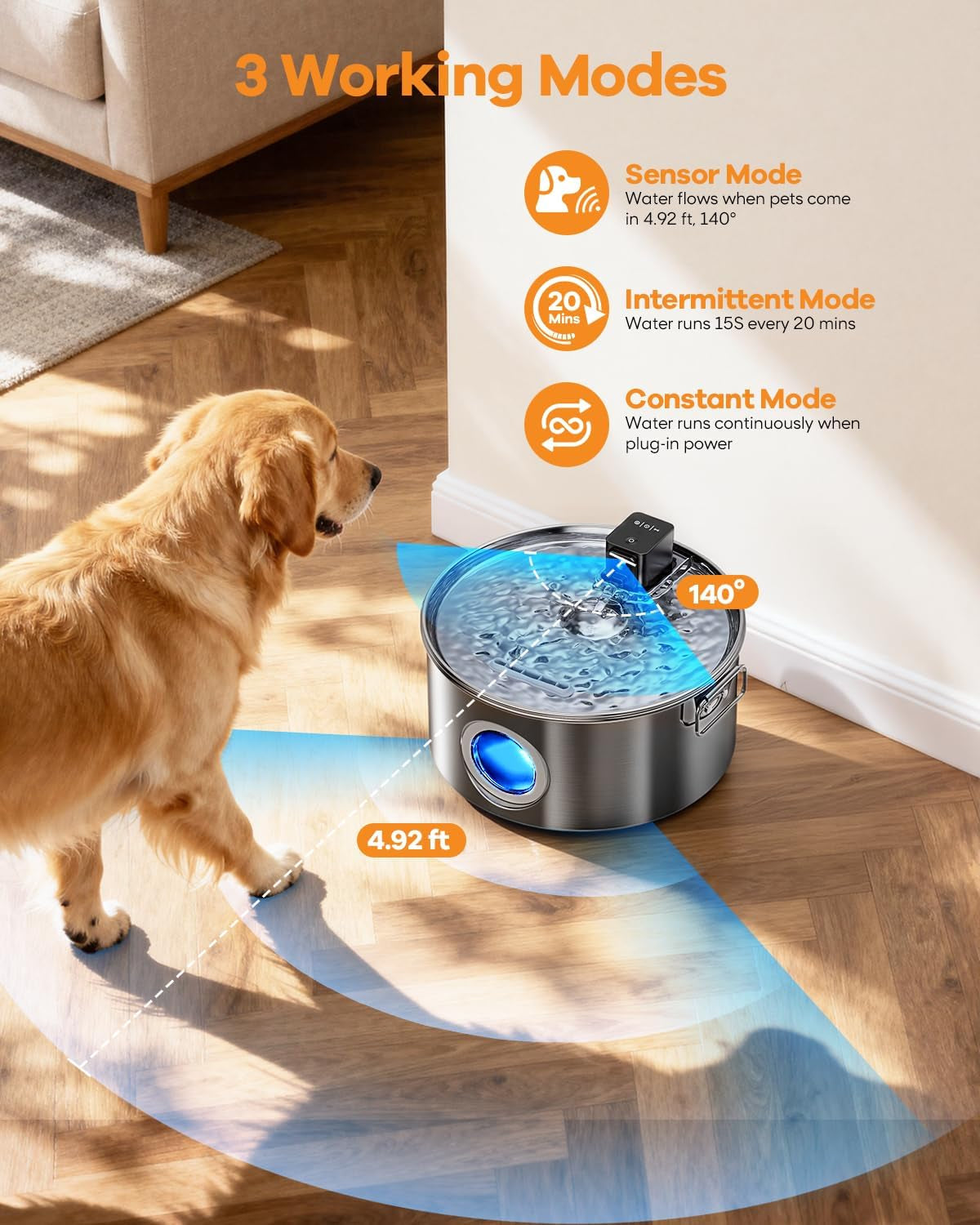 Wireless Water Fountain