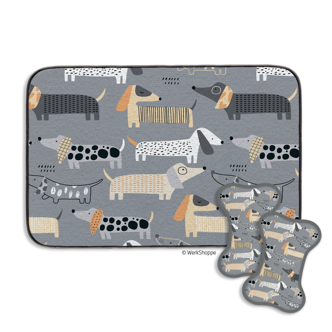 Mat & Scrubbie Set
