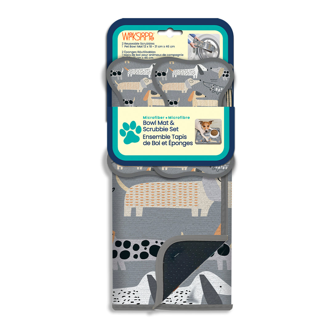 Mat & Scrubbie Set