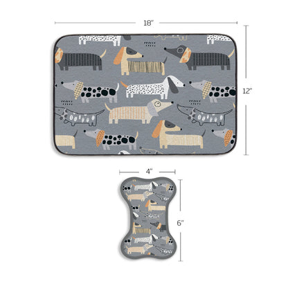 Mat & Scrubbie Set